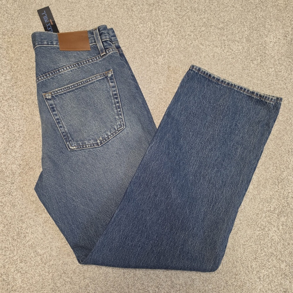 Alex Mill AM Original Men's Straight Jeans Regular Fit Mid Rise Medium Wash NWT